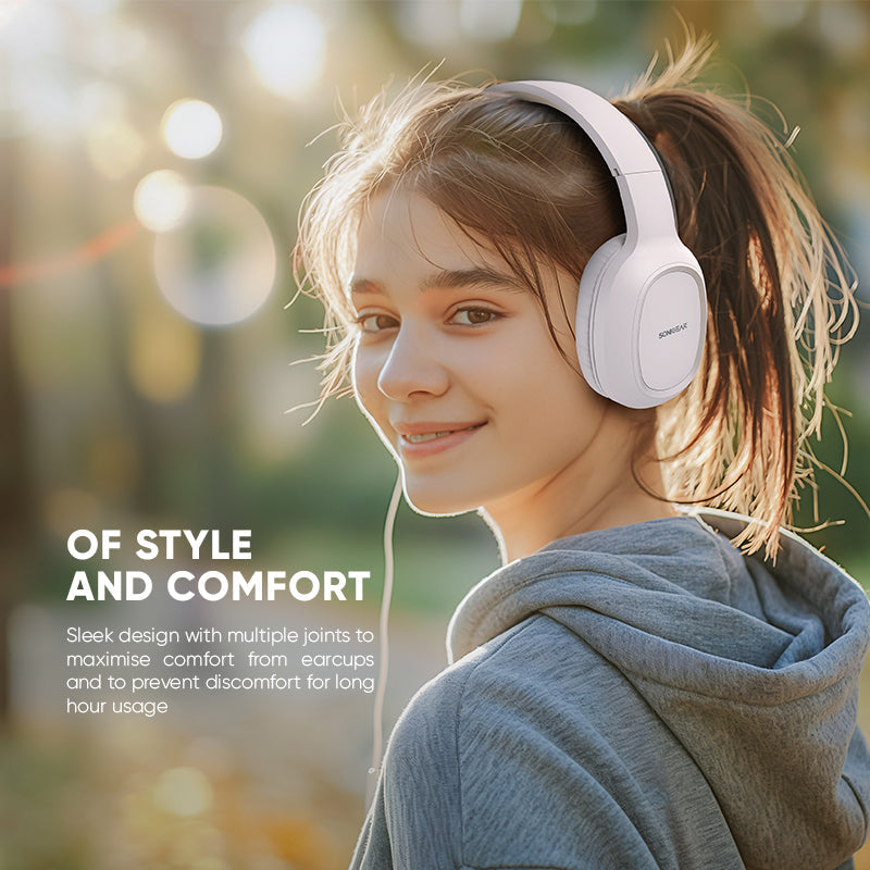 SonicGear Airphone III (Type C) BT Headphones - Mist