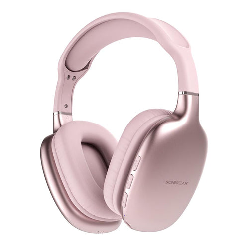 SonicGear Airphone 6 BT Headphone - Mauve Pink