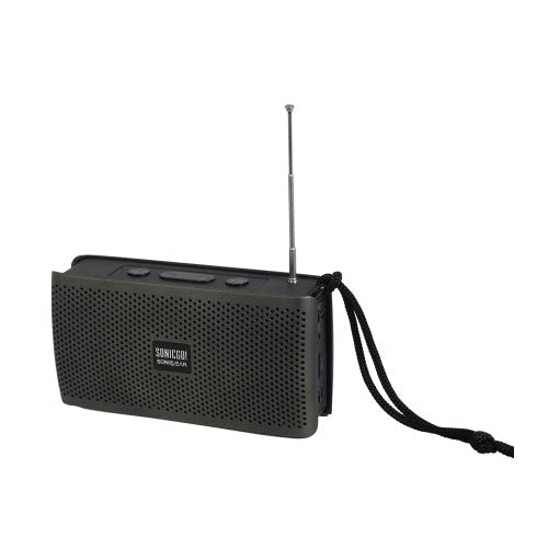 SonicGear SonicGo RDO 30-X Bluetooth Speaker (Grey)