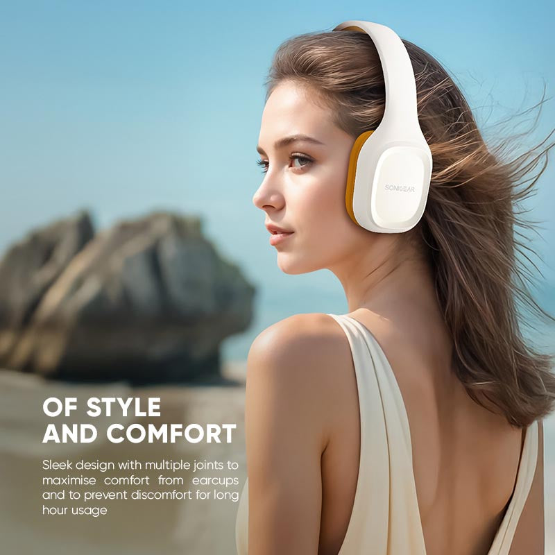 SonicGear Airphone 5 BT Headphone - Indigo