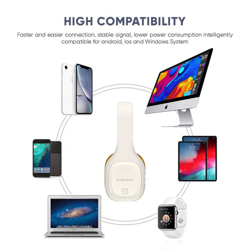 SonicGear Airphone 5 BT Headphone - Caramel