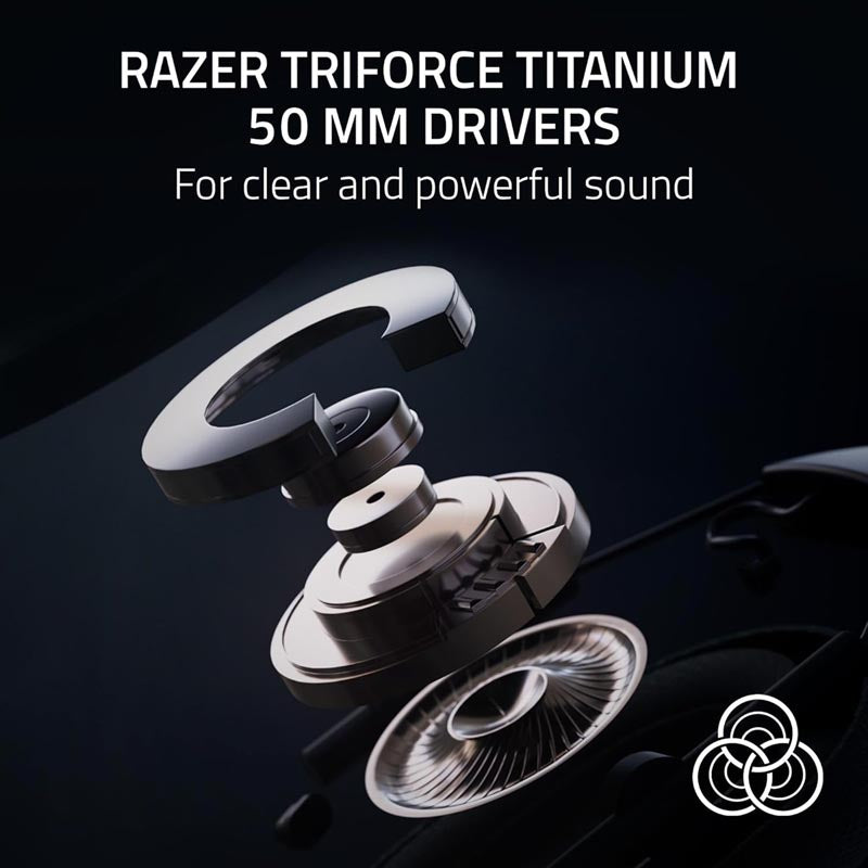 Razer BlackShark V2 HyperSpeed Wireless Gaming Headset White