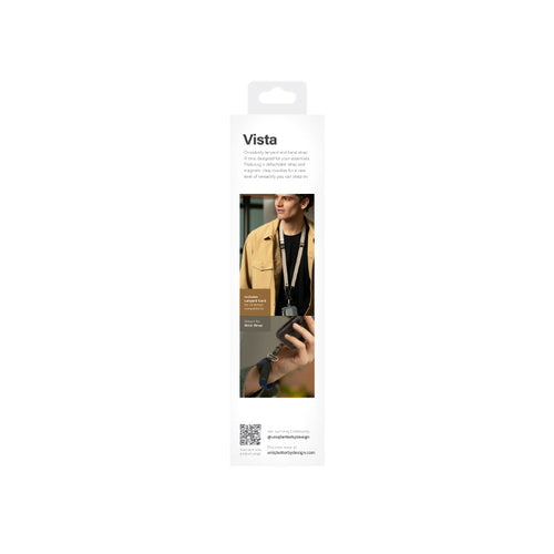 Uniq Vista 2-IN-1 Lanyard and Hand Strap (Dark Khaki)
