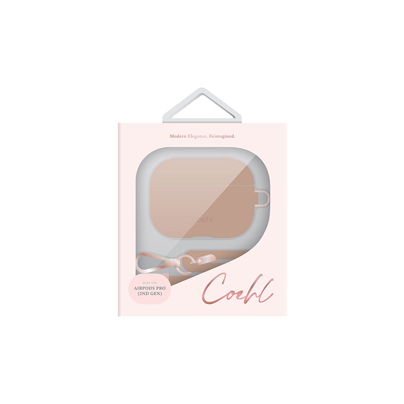 Uniq AirpodsPro2 Coehl Haven Airpods Pro 2nd Gen Case (Dusty Nude)