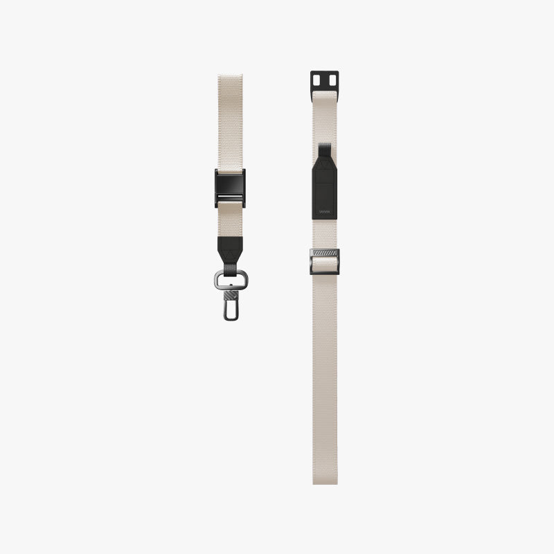 Uniq Vista 2-IN-1 Lanyard and Hand Strap (Pearl White)
