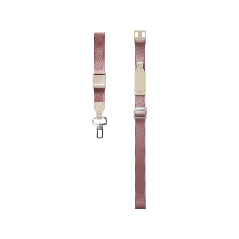 Uniq Vista 2-IN-1 Lanyard and Hand Strap (Light Burgundy)