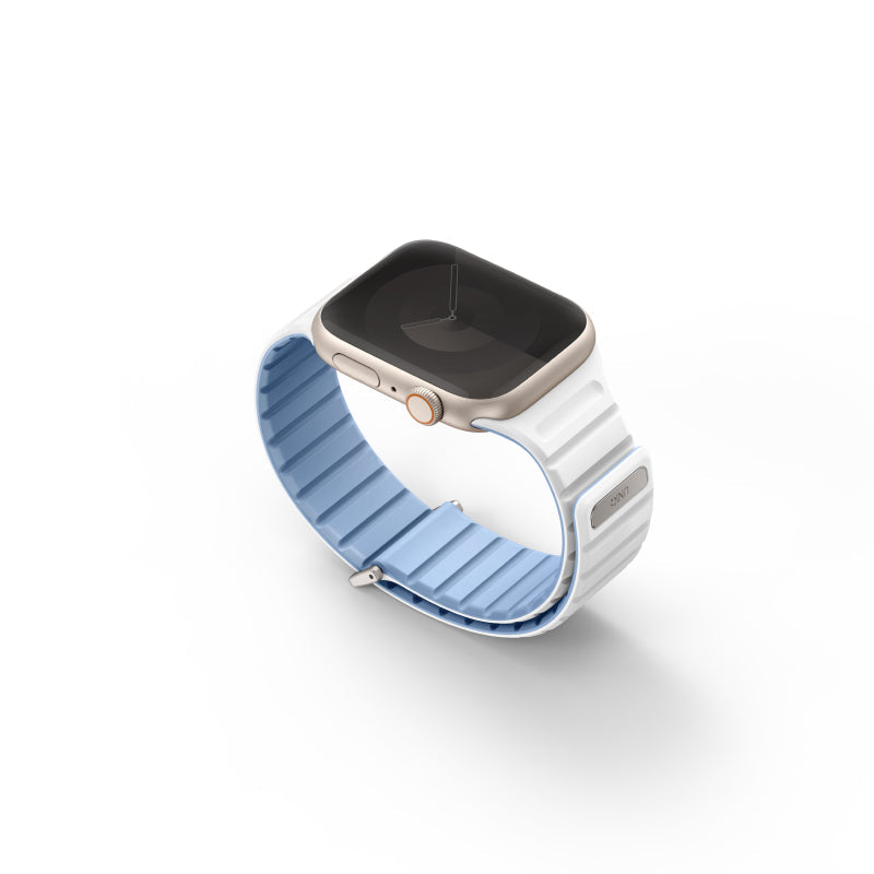 Uniq Revix Evo 41/40/38mm (Powder Blue/White) Apple Watch Strap