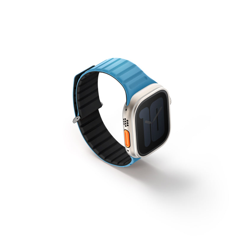 Uniq Revix Evo 49/45/44/42mm (Pacific Blue/Black) Apple Watch Strap