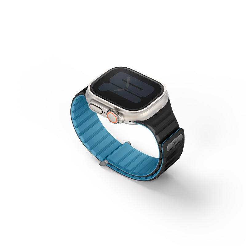 Uniq Revix Evo 49/45/44/42mm (Pacific Blue/Black) Apple Watch Strap
