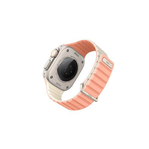 Uniq Revix Evo 49/45/44/42mm (Crepe Pink/Ivory) Apple Watch Strap