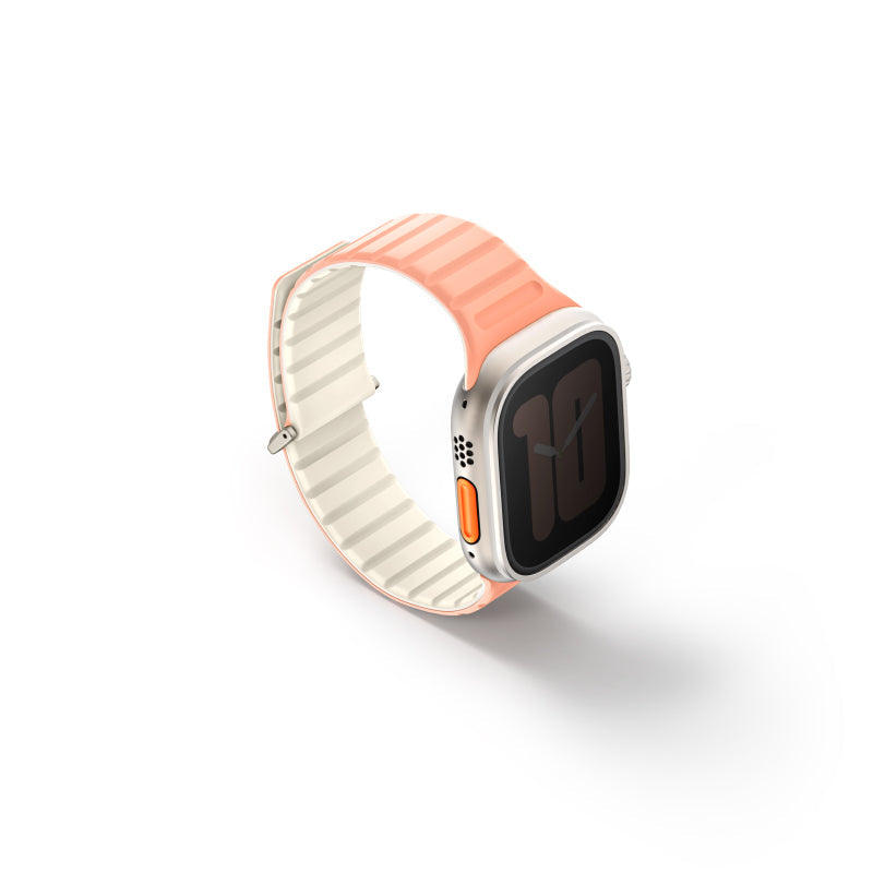 Uniq Revix Evo 49/45/44/42mm (Crepe Pink/Ivory) Apple Watch Strap