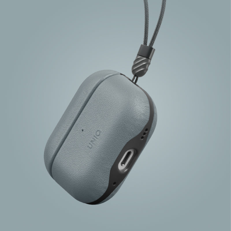 Uniq LYDEN DS Airpods Pro 2nd Gen (2022) Case- Washed Blue (Washed Blue/Black)