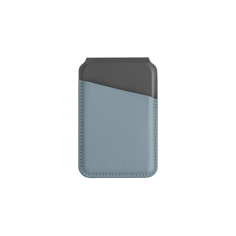 Uniq Lyden WBLUBLK RFID Magnetic Card Holder with Stand Washed Blue (Washed Blue/Black)