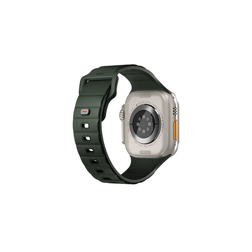 Uniq STRIDE FKM Rubber Apple Watch Strap 49/45/44/42MM (Moss Green)