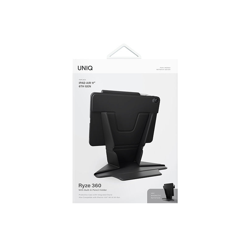 Uniq RYZE 360 iPad Air 11 (2024) - Midnight Black