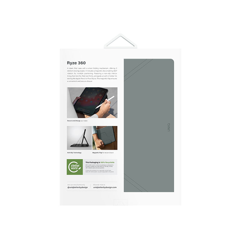 Uniq RYZE 360 iPad Air 13 (2024) - Lichen Green