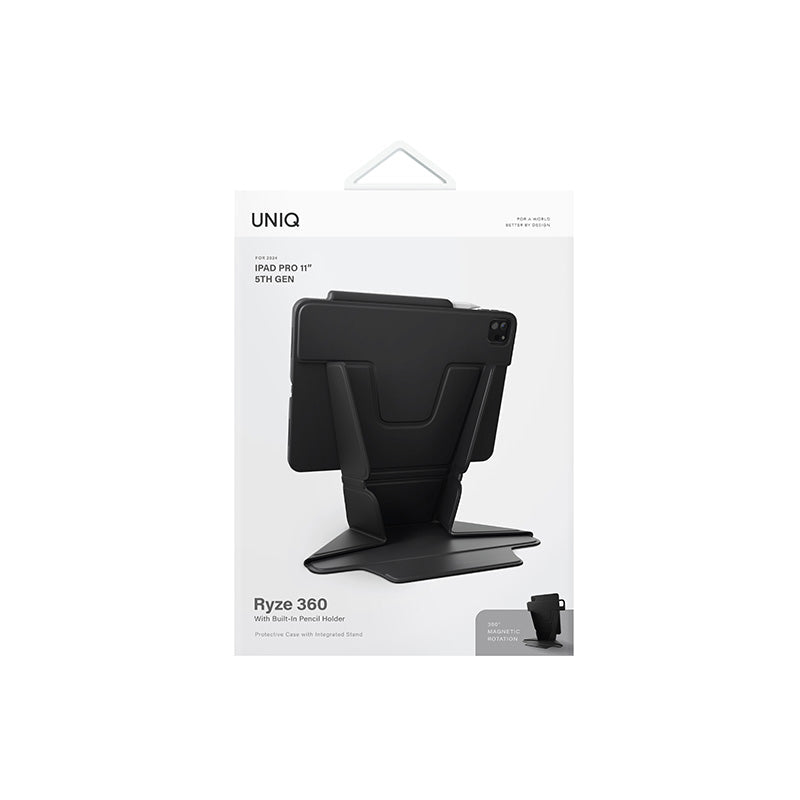 Uniq RYZE 360 iPad Pro 11 (2024) - Midnight Black