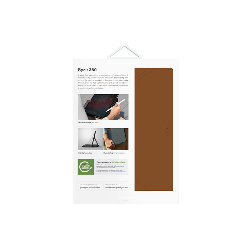 Uniq RYZE 360 iPad Pro 11 (2024) - Caramel