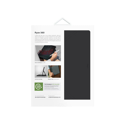 Uniq RYZE 360 iPad Pro 13 (2024) - Midnight Black