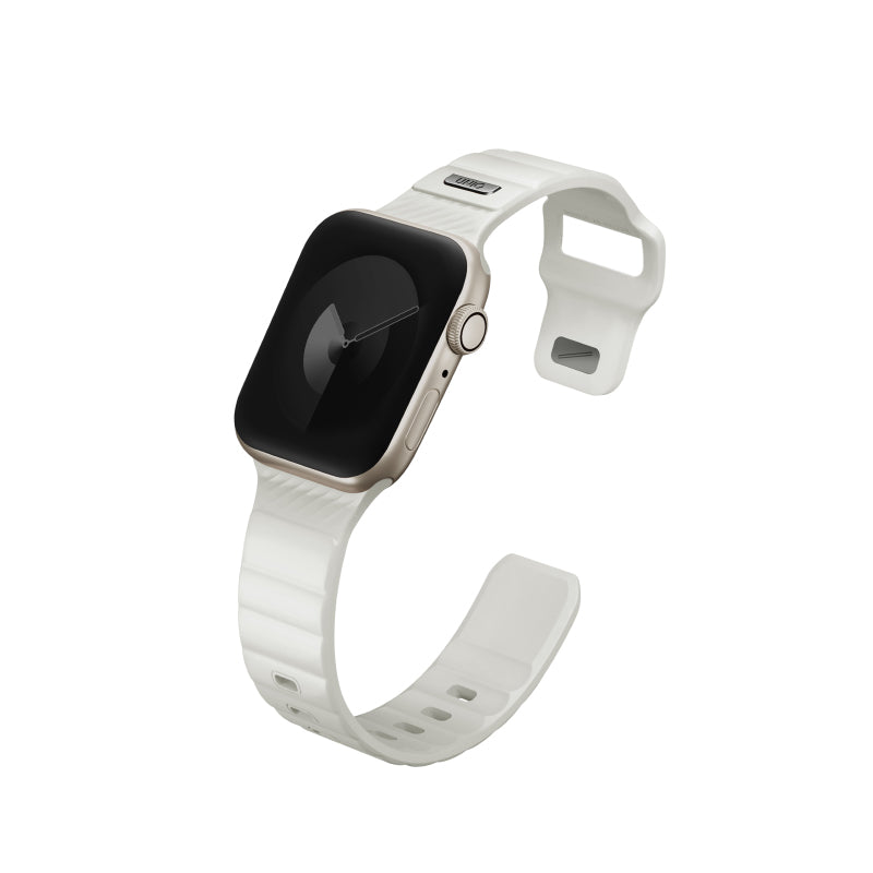 Uniq Stride SE FKM40/41/42mm Apple Watch Series 10 Rubber Strap - Lume