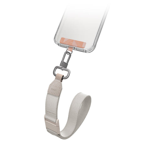 Uniq Vista Duo 2-in-1 Lanyard And Hand Strap - Terracotta/Beige