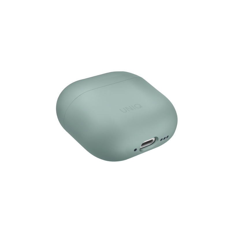 Uniq Lino Hybrid Liquid Silicon Airpods 4th Gen (2024) Case - Iceplant Green