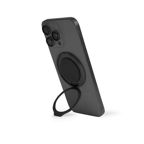 Uniq Gripfit Classic 360 Magnetic Mount & Kickstand - Midnight Black