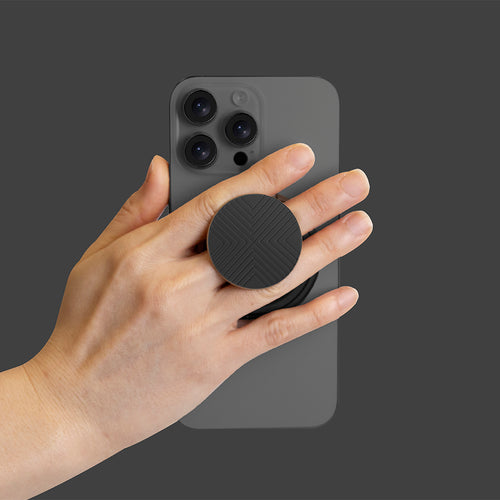 Uniq Gripfit Classic 360 Magnetic Mount & Kickstand - Midnight Black