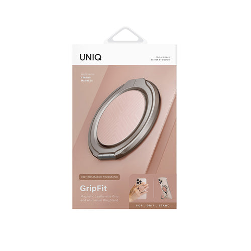 Uniq Gripfit Classic 360 Magnetic Mount & Kickstand - Blush Pink