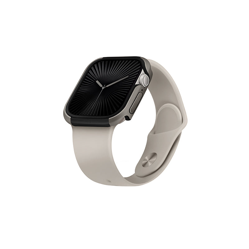 Uniq VALENCIA Apple Watch Case 46MM - Titanium Silver