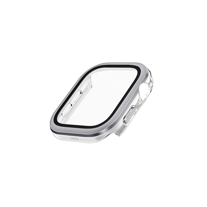 Uniq Voute Watch Case With Tempered Glass Screen 42MM - Silver