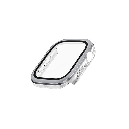 Uniq Voute Watch Case With Tempered Glass Screen 46MM - Silver
