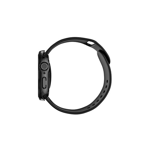 Uniq Voute Watch Case With Tempered Glass Screen 46MM - Jet Black