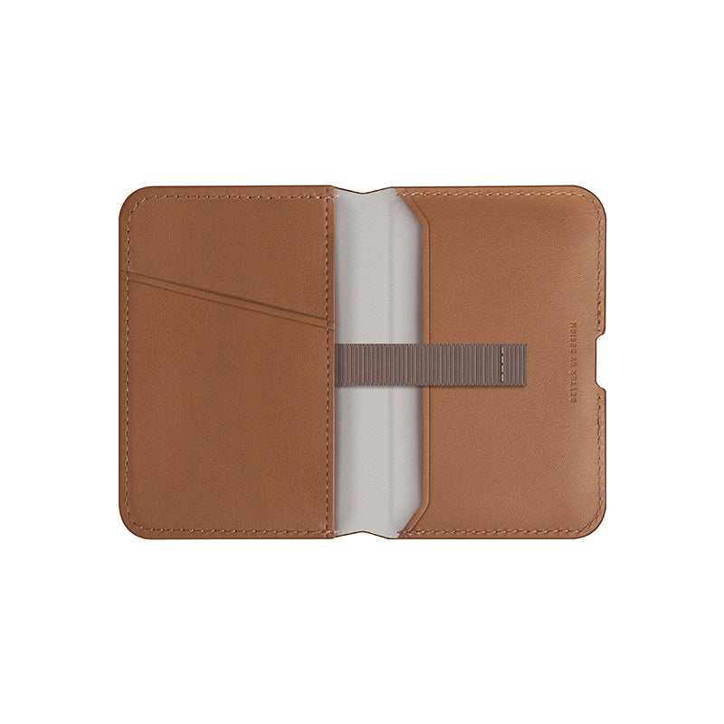 Uniq Lyden DS RFID-Blocking Magnetic Wallet - Caramel