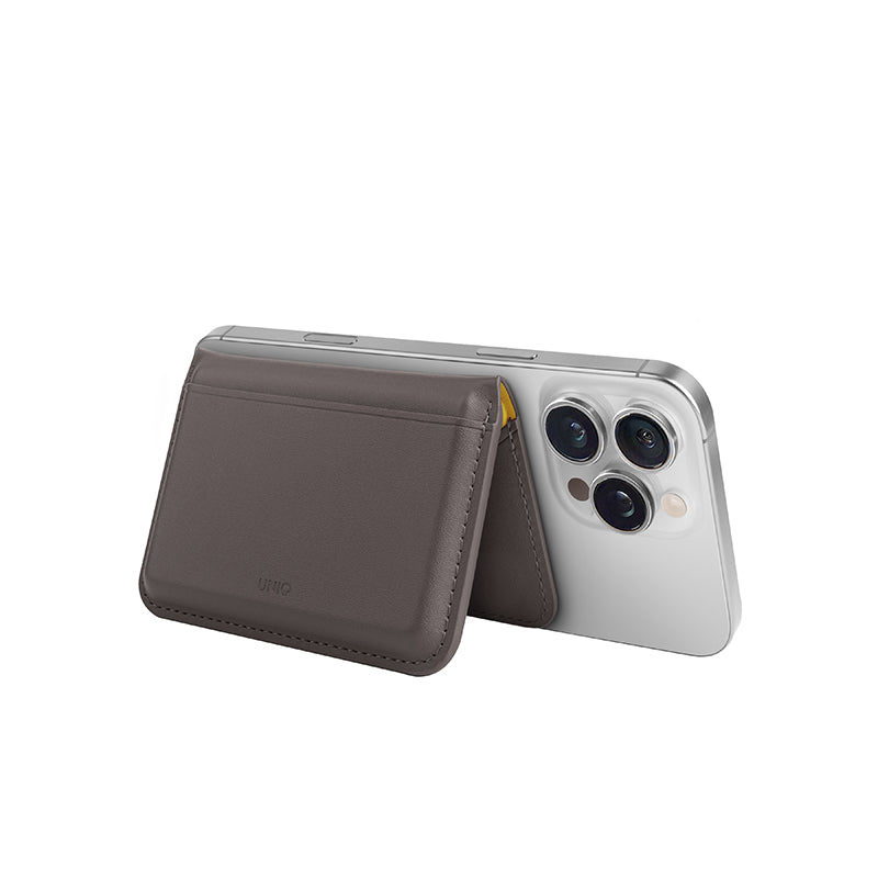 Uniq Lyden DS RFID-Blocking Magnetic Wallet - Flint Grey