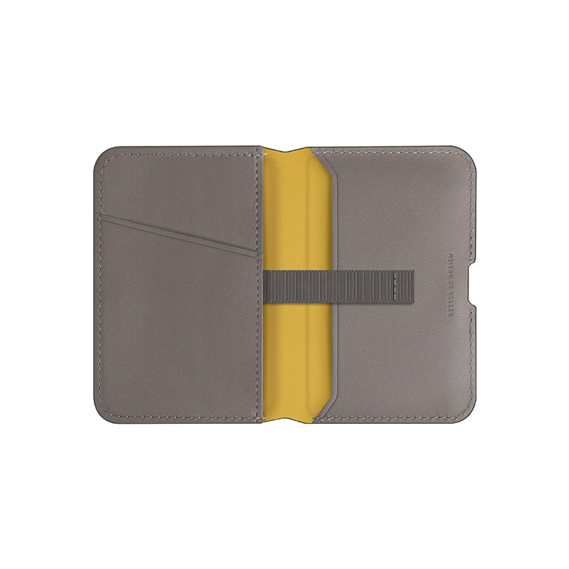Uniq Lyden DS RFID-Blocking Magnetic Wallet - Flint Grey