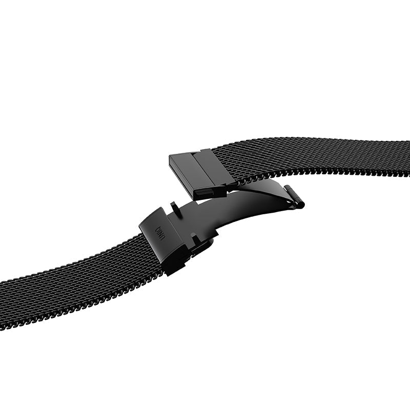 Uniq Dante Pro Apple Watch Self-Adjustable Mesh Steel Band 49/46/45/44MM - Graphite Black