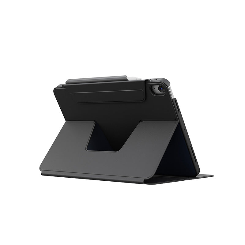 Uniq Rovus Snapmount Magnetic 360 Rotating Detachable Case For iPad (A16/10th Gen) - Dallas Black