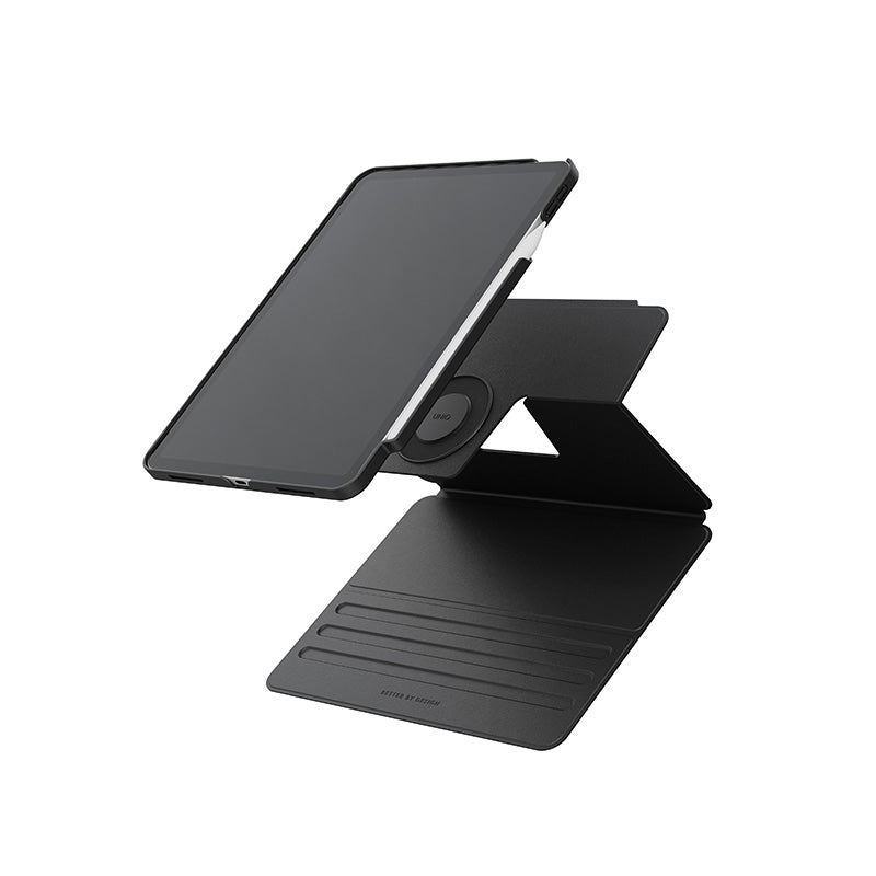 Uniq Rovus Snapmount Magnetic 360 Rotating Detachable Case For iPad (A16/10th Gen) - Dallas Black