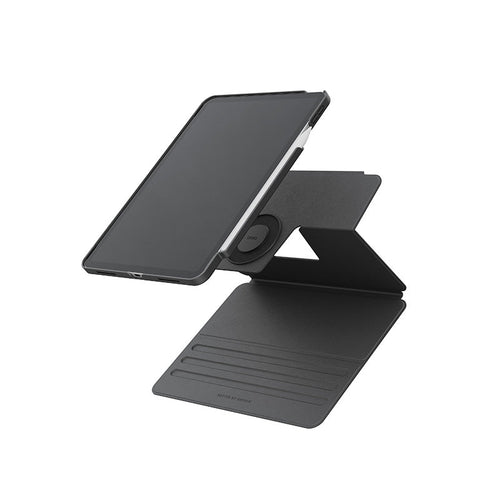 Uniq Rovus Snapmount Magnetic 360 Rotating Detachable Case For iPad (A16/10th Gen) - Flint Grey