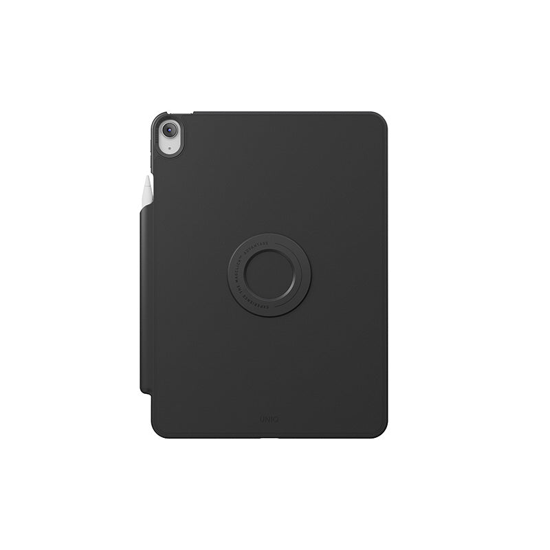 Uniq Rovus Snapmount Magnetic 360 Rotating Detachable Case For iPad Air 11 (M2-M3) - Dallas Black