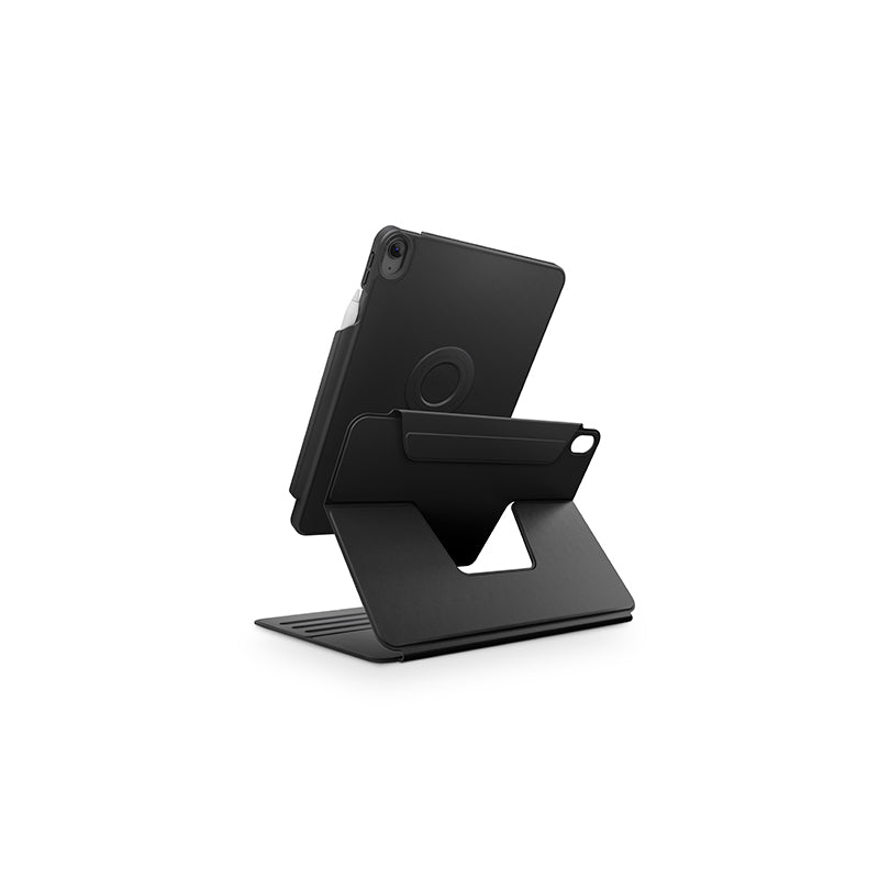 Uniq Rovus Snapmount Magnetic 360 Rotating Detachable Case For iPad Air 11 (M2-M3) - Dallas Black