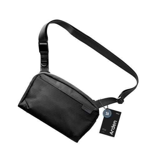Uniq Arden Rpet Ripstop Sling Bag 2L Black