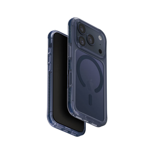 Uniq Hybrid iPhone 17 Pro (2025) 6.3 Magclick Charging Combat - Navy Blue