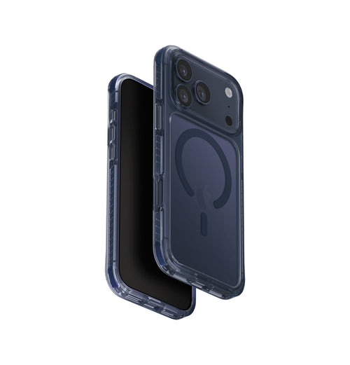 Uniq Hybrid iPhone 17 Pro Max (2025) 6.9 Magclick Charging Combat - Navy Blue
