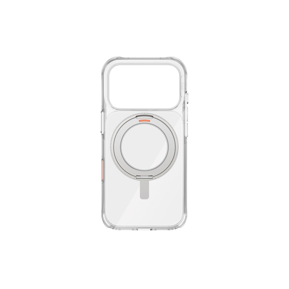 Uniq Hybrid iPhone 17 Pro (2025) 6.3 Swivix With 360 Rotating Kickstand - Lucent Clear
