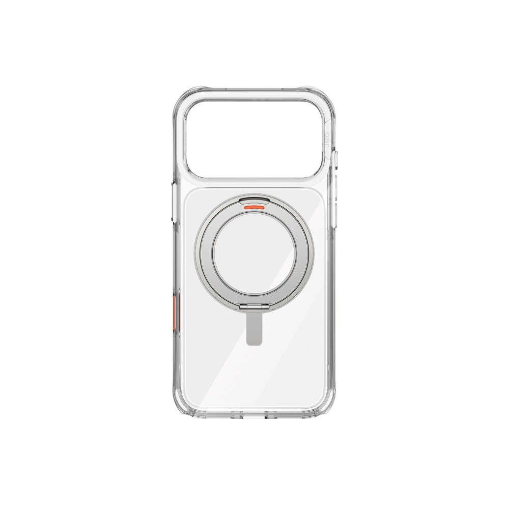 Uniq Hybrid iPhone 17 Pro Max (2025) 6.9  Swivix With 360 Rotating Kickstand - Lucent Clear