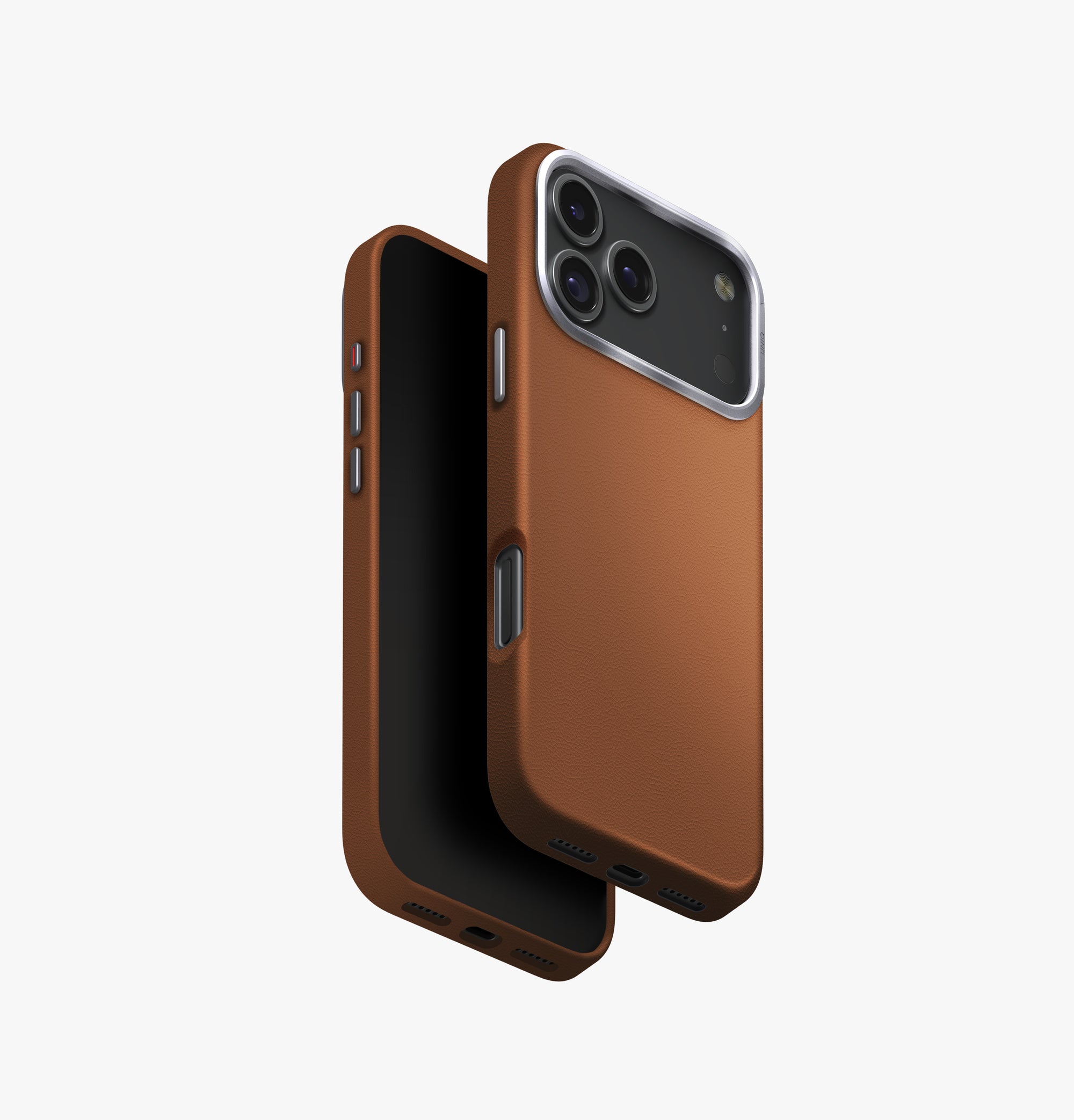 Uniq Hybrid iPhone 17 Pro Max (2025) 6.9 Magclick Charging Lyden - Caramel