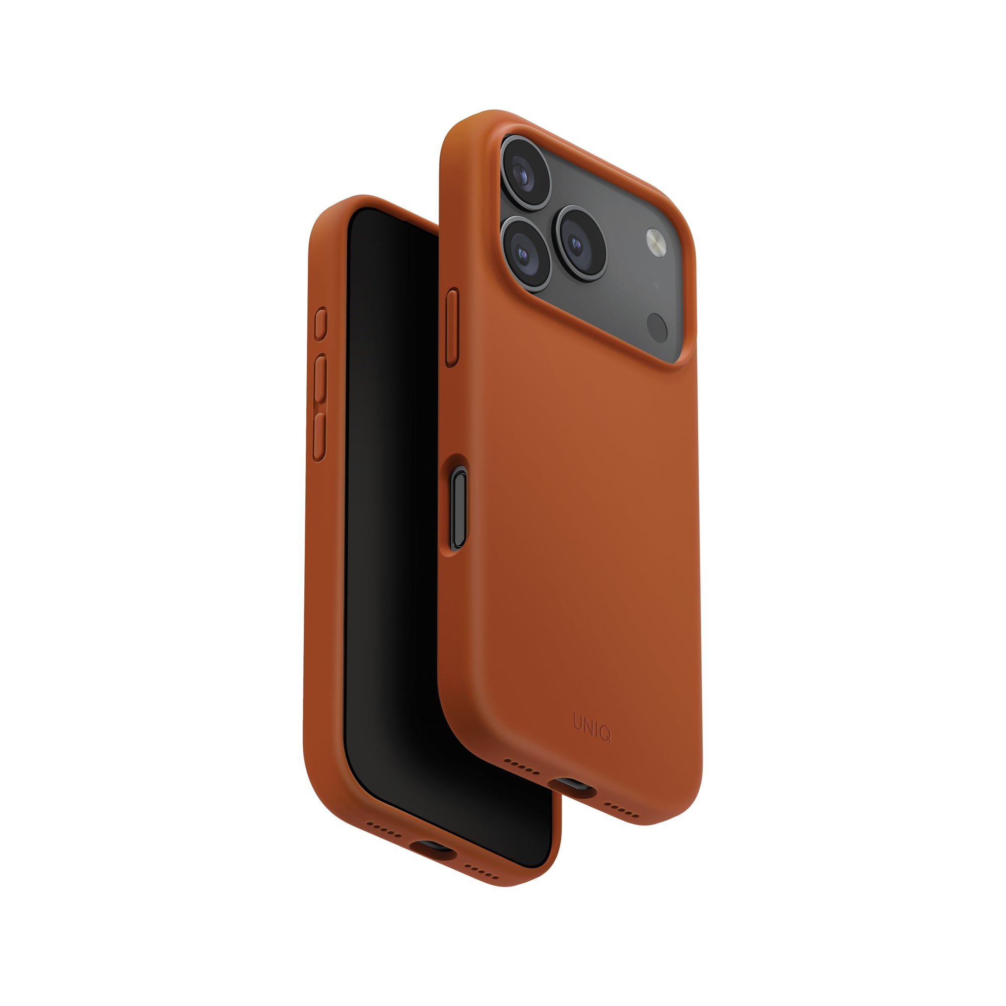 Uniq Hybrid iPhone 17 Pro (2025) 6.3 Magclick Charging Lino - Sunset Orange
