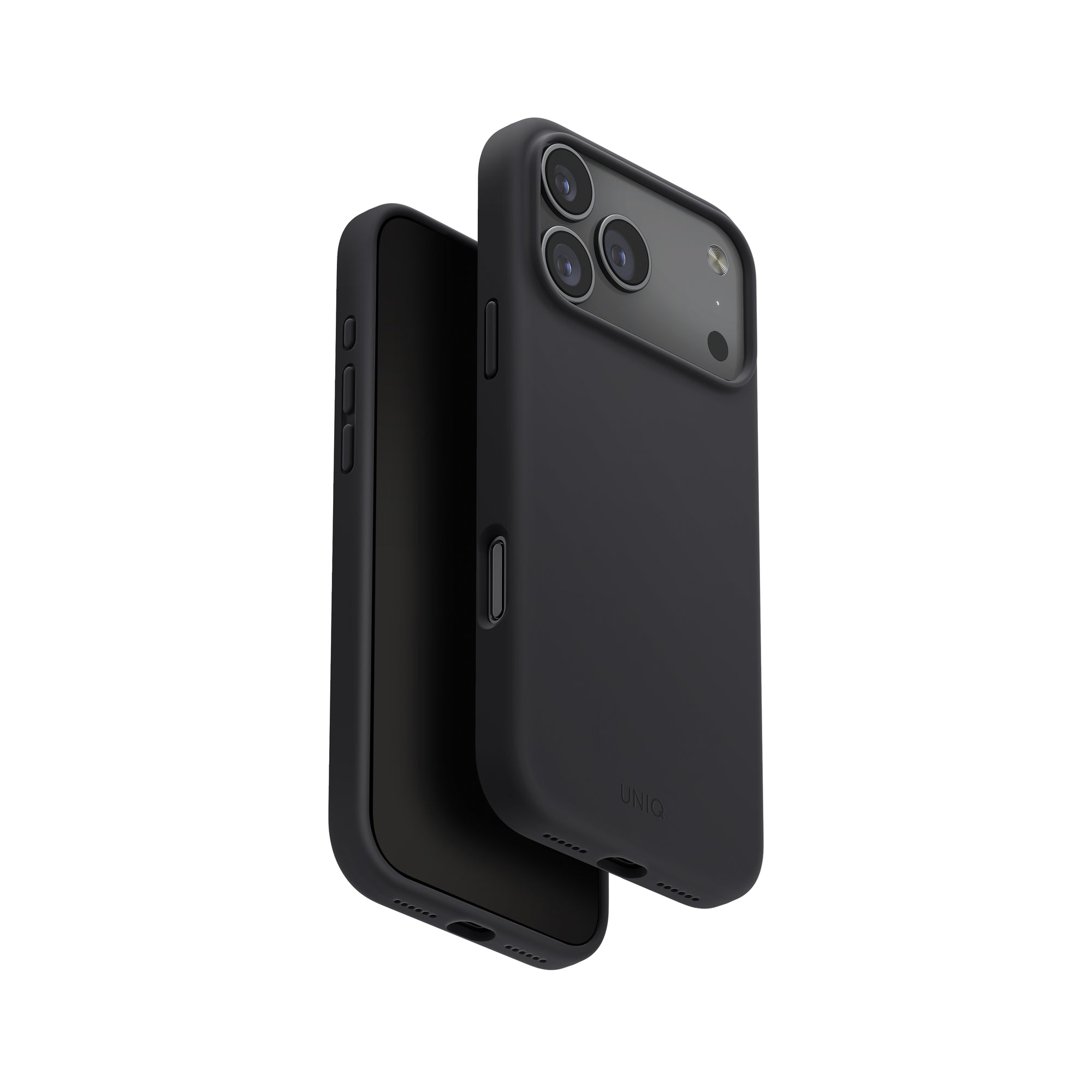 Uniq Hybrid iPhone 17 Pro Max (2025) 6.9 Magclick Charging Lino - Charcoal Grey